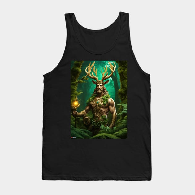 Cernunnos Tank Top by FineArtworld7